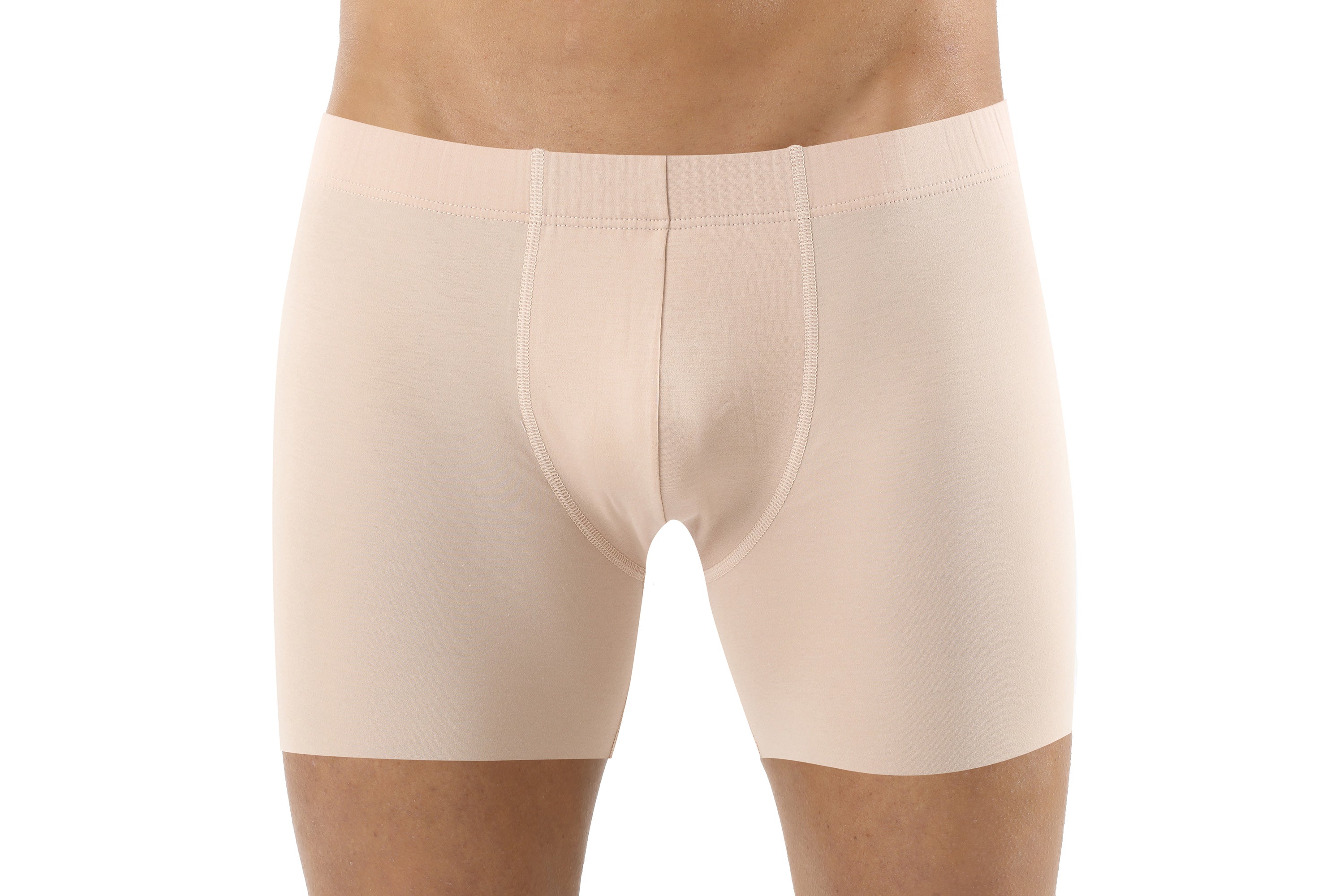 2-Pack Herren Retroshorts ohne Saum Lasercut nahtlos Clean Cut Baumwolle Elastan