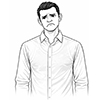 Why do undershirts show through dress shirts