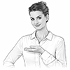 Which undershirt is invisible under a blouse