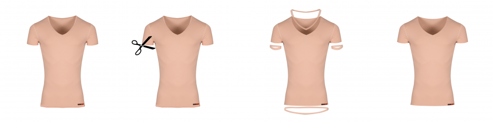 Laser cut seamless