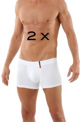 2-Pack Functional cotton boxer briefs white 