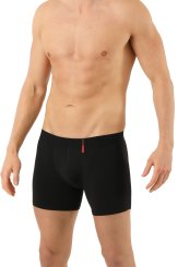 Functional boxer briefs merino wool-TENCEL™ Lyocell black 