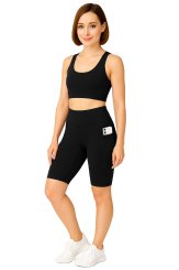 smillagård High-Waist Softtouch Biker Shorts Black 