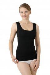 ALBERT KREUZ | Camisole tank top with spaghetti straps cotton