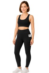 smillagård High-Waist Softtouch Leggings Black 