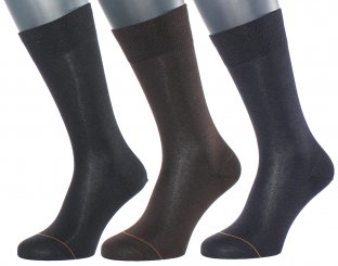 Men's business socks with cashmere inside - different colors 