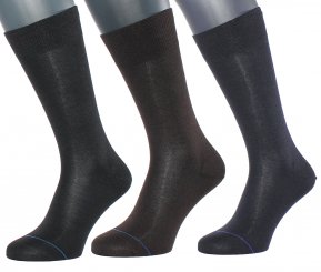 Men's "high-tech" business socks in three colors 