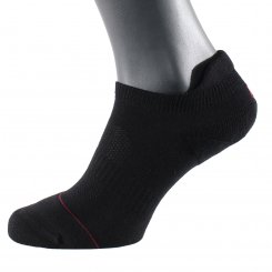 Men's low cut ankle socks cotton mix black 