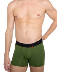 Men's boxer briefs microfiber dark olive 