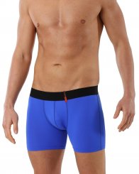 Men's boxers briefs microfiber royal blue 