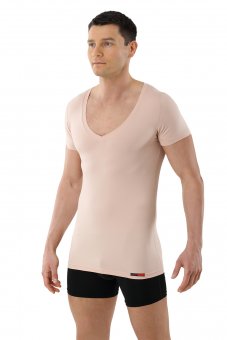 neck undershirt deep invisible functional coolmax nude business kreuz albert undershirts