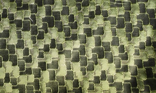 tie-scarf green - tone in tone, design 200035 