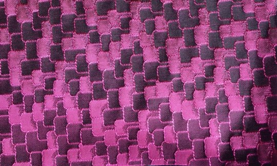 silk scarf ruby-colored, violet - tone in tone, design 200036 