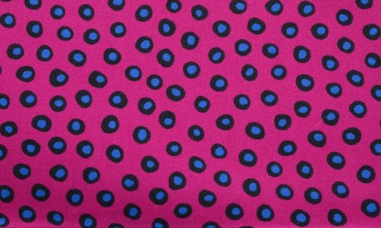 tie blue, black, ruby-colored - polka dot, design 200084 