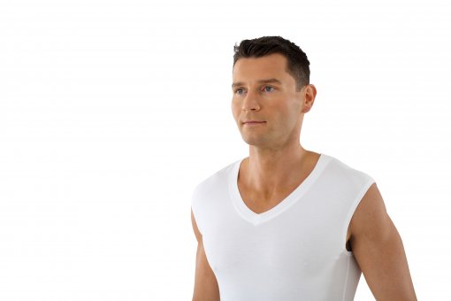 Men s sleeveless v neck undershirt
