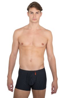 ALBERT KREUZ  2-Pack Laser cut seamless boxer briefs stretch cotton black