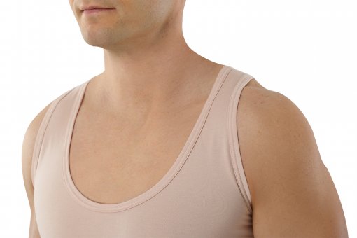 ALBERT KREUZ  Laser cut invisible seamless tank top undershirt