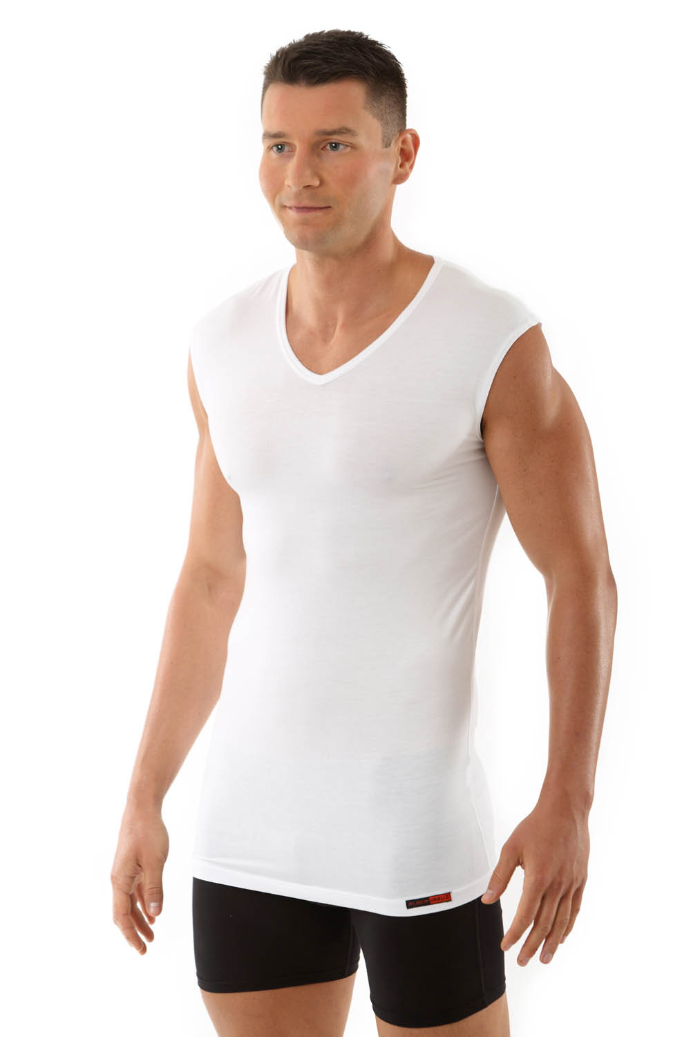 Men's sleeveless v-neck undershirt 