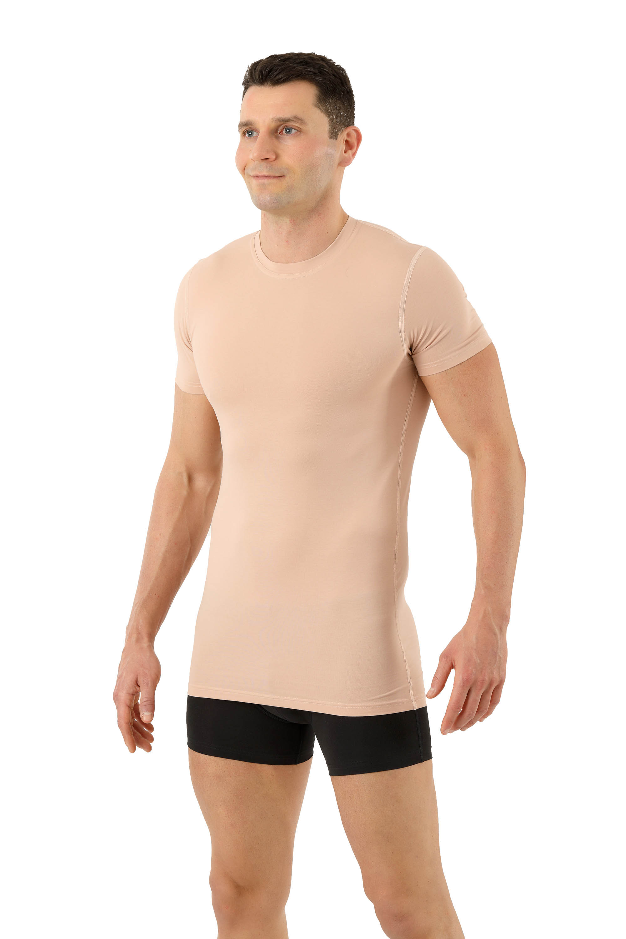 Crew Neck Compression Shirt | Men's Short Sleeve