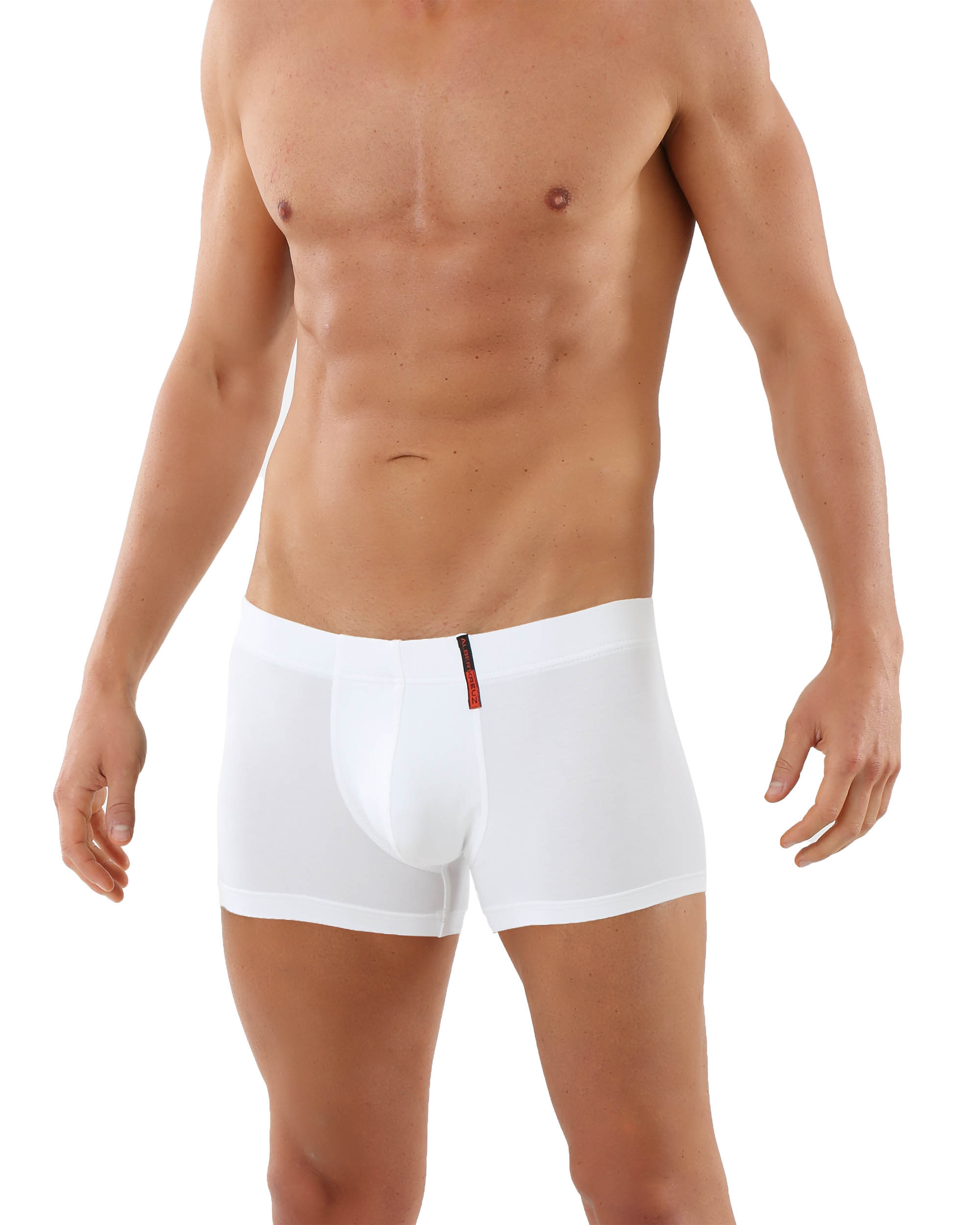 ALBERT KREUZ  Men's functional Coolmax boxer briefs white