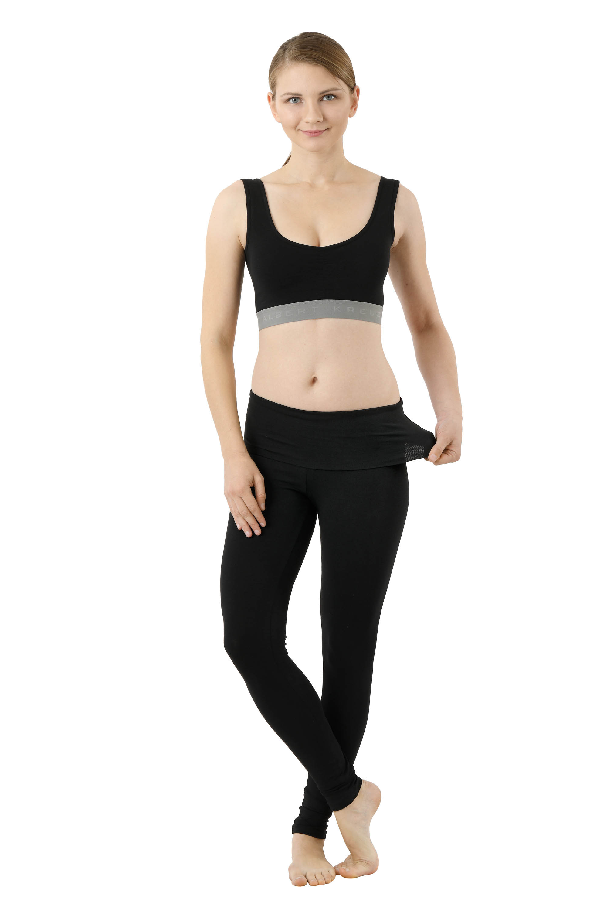 Stretch is Comfort Women's Foldover Yoga Pant