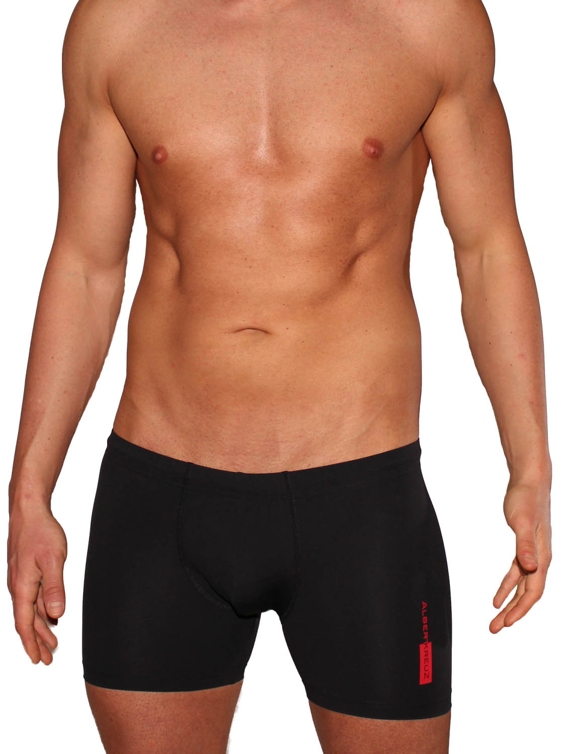 black mens swimsuit