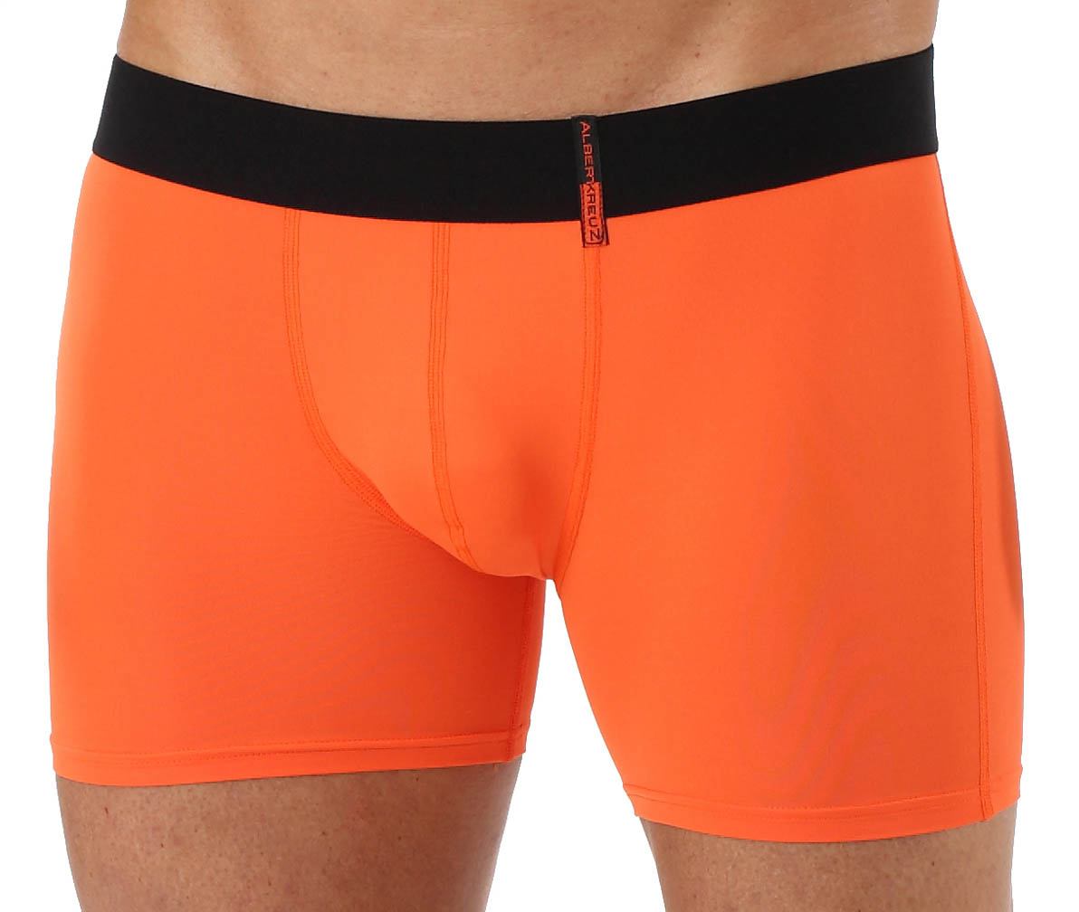 ALBERT KREUZ Men's boxers briefs microfiber orange